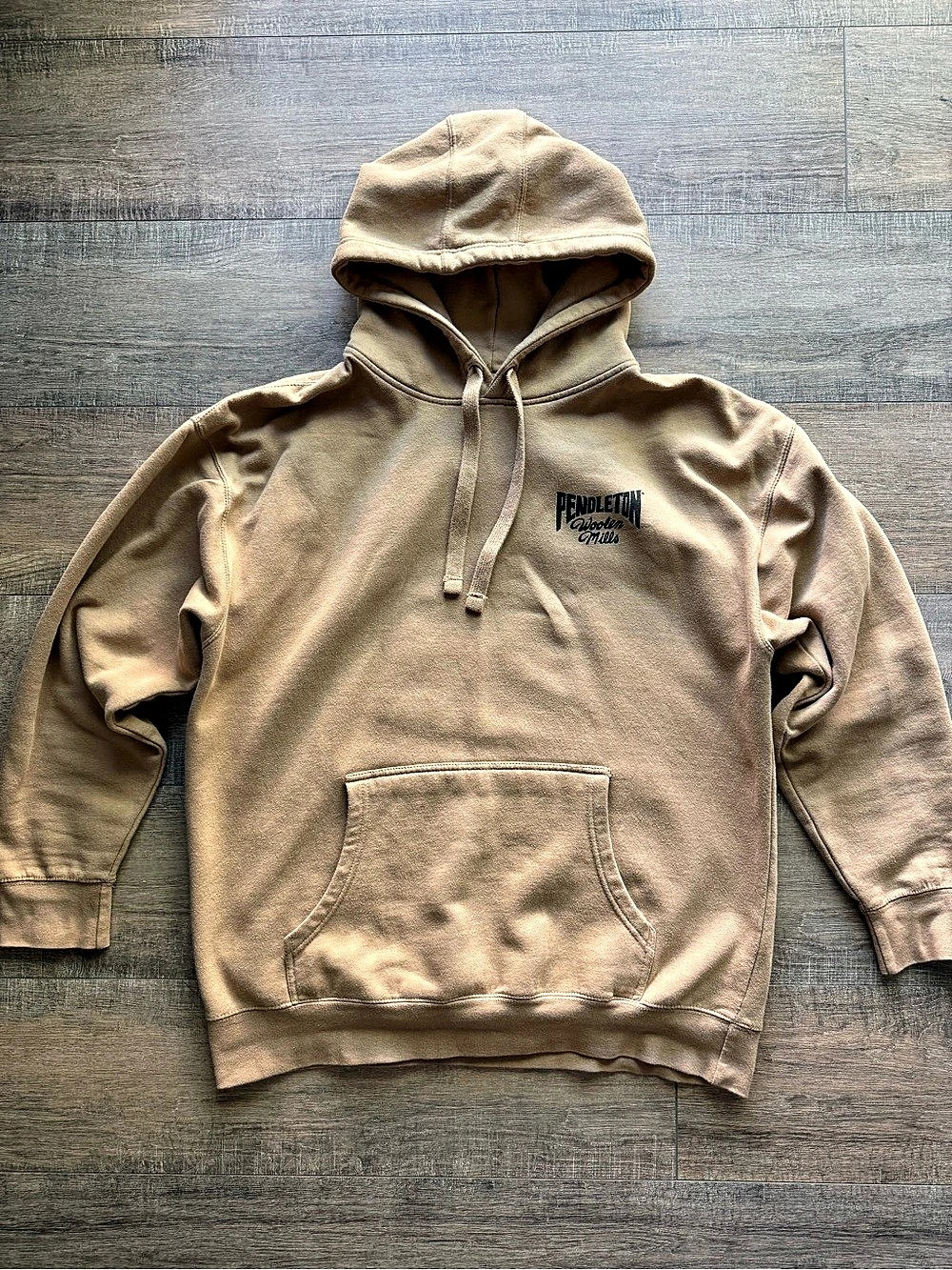 Pendleton Original Western Graphic Hoodie XL Brown
